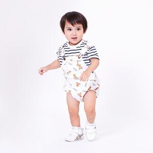 POLO BCS サロペットロンパース オフホワイト&times;70cm ベビーザらス限定