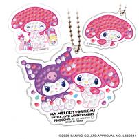 Sanrio characters #推しキャラDIY キラキラデコビーズメーカー マイメロディ＆クロミセット