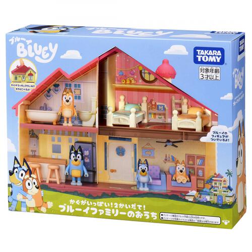 ブルーイ　かぐがいっぱい！２かいだて！ブルーイファミリーのおうち クリスマスプレゼント 3歳 4歳 5歳