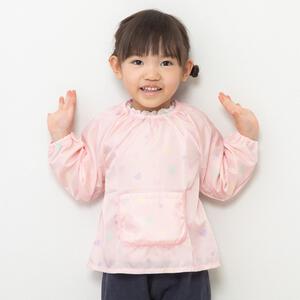 スモック ハート ピンクx90cm