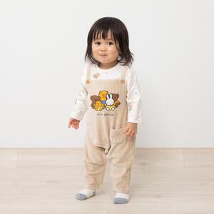 miffy ミッフィー 長袖フィットオールサロペット風 ミディアムベージュ&times;70cm ベビーザらス限定