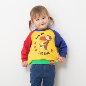 【Universal × chimajiro0730さん】おさるのジョージ ラグラントレーナー イエロー×120cm