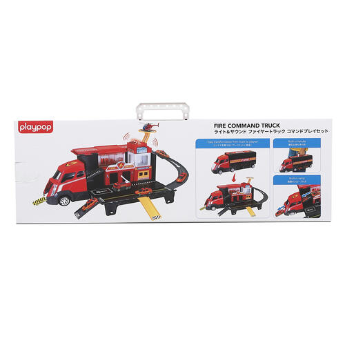 ライト＆サウンド ファイヤートラック コマンドプレイセット トイザらス限定  3歳 4歳 5歳
