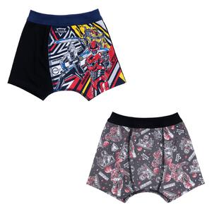 超宇宙刑事ギャバン インフィニティ 2枚組 ボクサーブリーフ ブラック&times;110cm