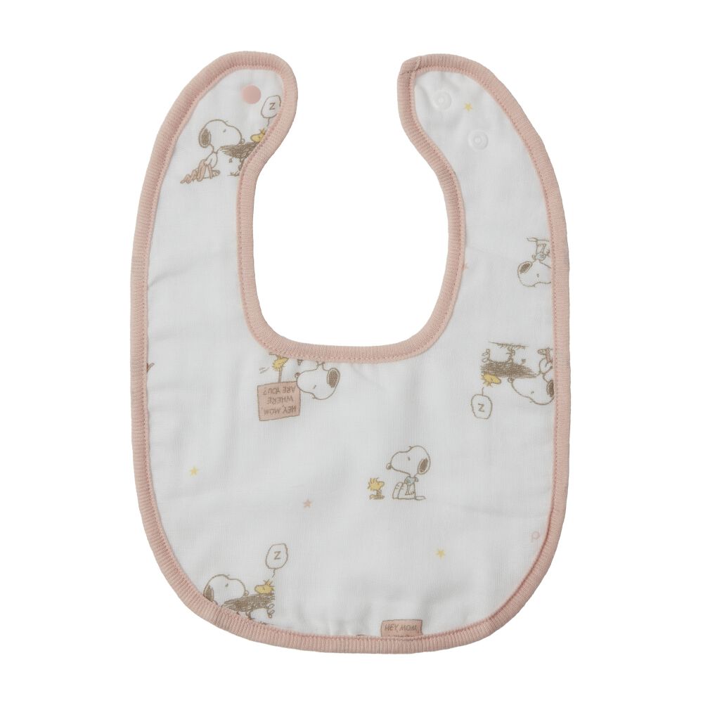 SNOOPY スヌーピー スタイ 2枚組 ダブルガーゼ ベビーザらス限定