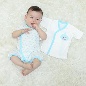 ドラクエベビー＆キッズ 新生児肌着2点セット スライム ベビーザらス限定