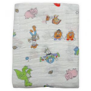 Disney ディズニー トイストーリー モスリンガーゼ おくるみ