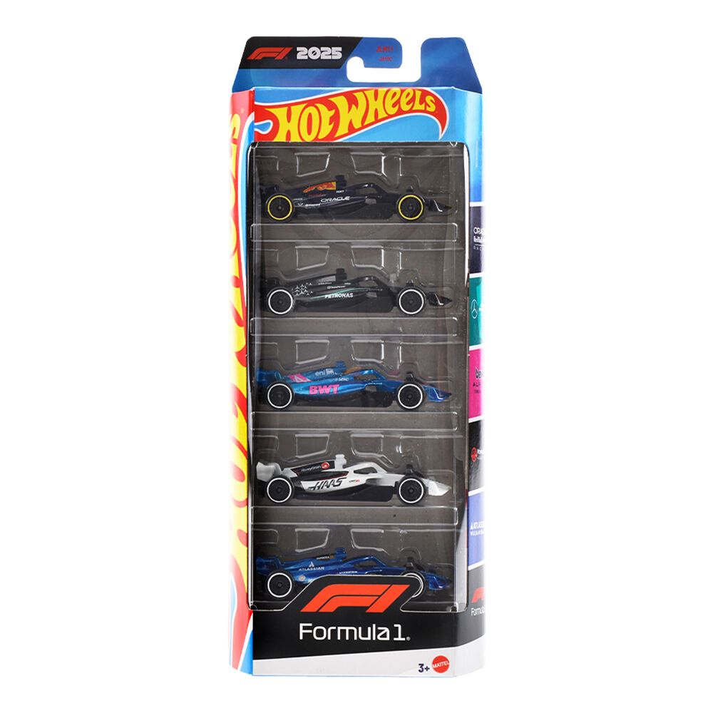 予約受付商品】ホットウィール ベーシックカー F1 5カーパック【出荷