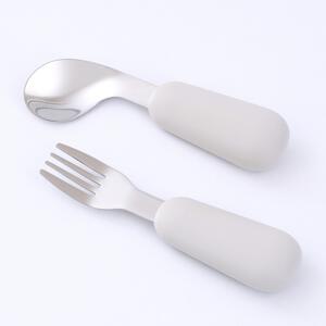 dear BABY ディアベビー ベビースプーン&フォーク (グレージュ) ベビーザらス限定