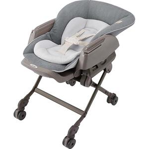 Combi コンビ ネムリラ AUTO SWING Simplight (マーブルグレー) ハイローチェア ハイローラック スウィングラック  ロングユース 電動スウィング リバーシブルシートクッション 新生児～4才頃まで  ベビーザらス限定