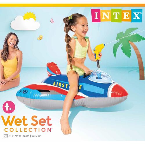 INTEX スカイジェットライドオン【色ランダム】子供用 水遊び ビーチグッズ