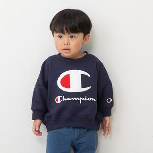 Champion チャンピオン 長袖トレーナー ネイビー×80cmベビーザらス限定