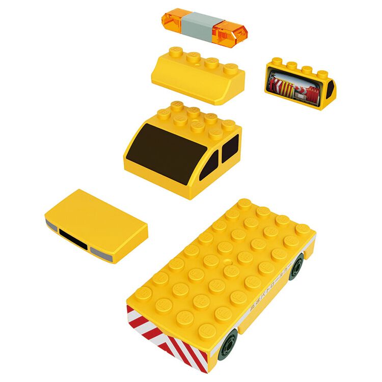 予約受付商品】トミカ・プラレールブロック 高速パトロールカー【出荷