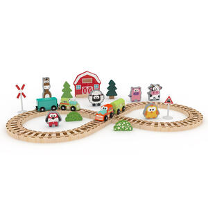 J’ADORE（ジャドール）森の仲間たち 木製トレイン&レールセット トイザらス限定