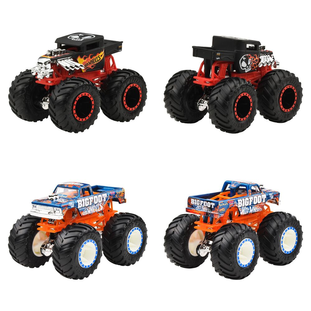 ホットウィール モンスタートラック 1:64 アソート 【種類ランダム