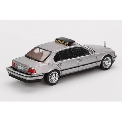 MINI GT 1/64 BMW 750IL「トゥモロー・ネバー・ダイ」(1998) 英語版パッケージ