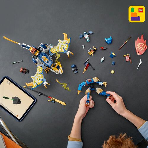 レゴ LEGO ニンジャゴー ローグのドラゴンライダー メカスーツ 71843｜おもちゃ 玩具 誕生日 プレゼント ブロック 8歳 9歳 10歳