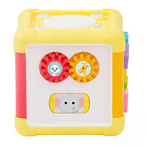 音と光で楽しさいっぱい！ミュージカルアクティビティキューブ ベビーザらス限定