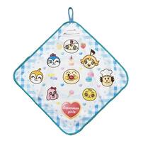 アンパンマン ループタオル3枚組 ブルー