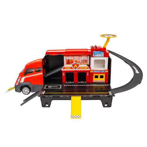 ライト＆サウンド ファイヤートラック コマンドプレイセット トイザらス限定 クリスマスプレゼント 3歳 4歳 5歳