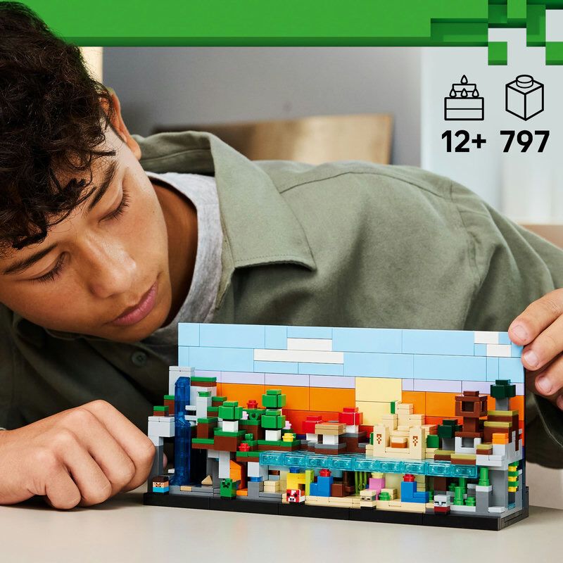 レゴ LEGO マインクラフト ミニバイオーム 21589｜おもちゃ 玩具 誕生