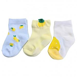 3P ロークルーソックス レモン 9-15cm ベビーザらス限定