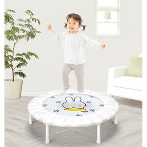 ミッフィー ホームトランポリン 92cm 室内遊具 運動能力 子供 3歳 4歳 アイデス キャラクター