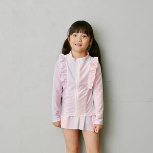 sophitica トドラー ガールズ レインボーラッシュガード ピンク×110cm