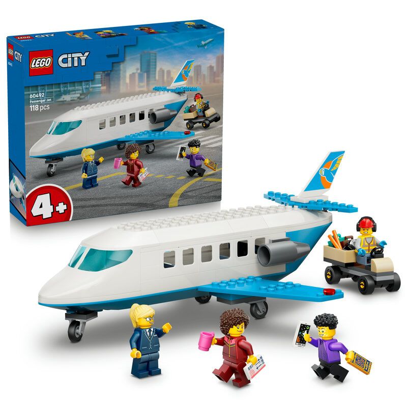 2026年6月1日発売】レゴ LEGO シティ ジェット旅客機 おもちゃ 玩具