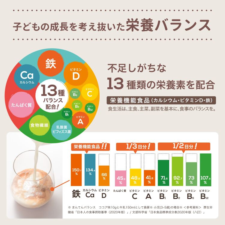 子どものためのまんてんバランス〈ココア味〉300g | マタニティ