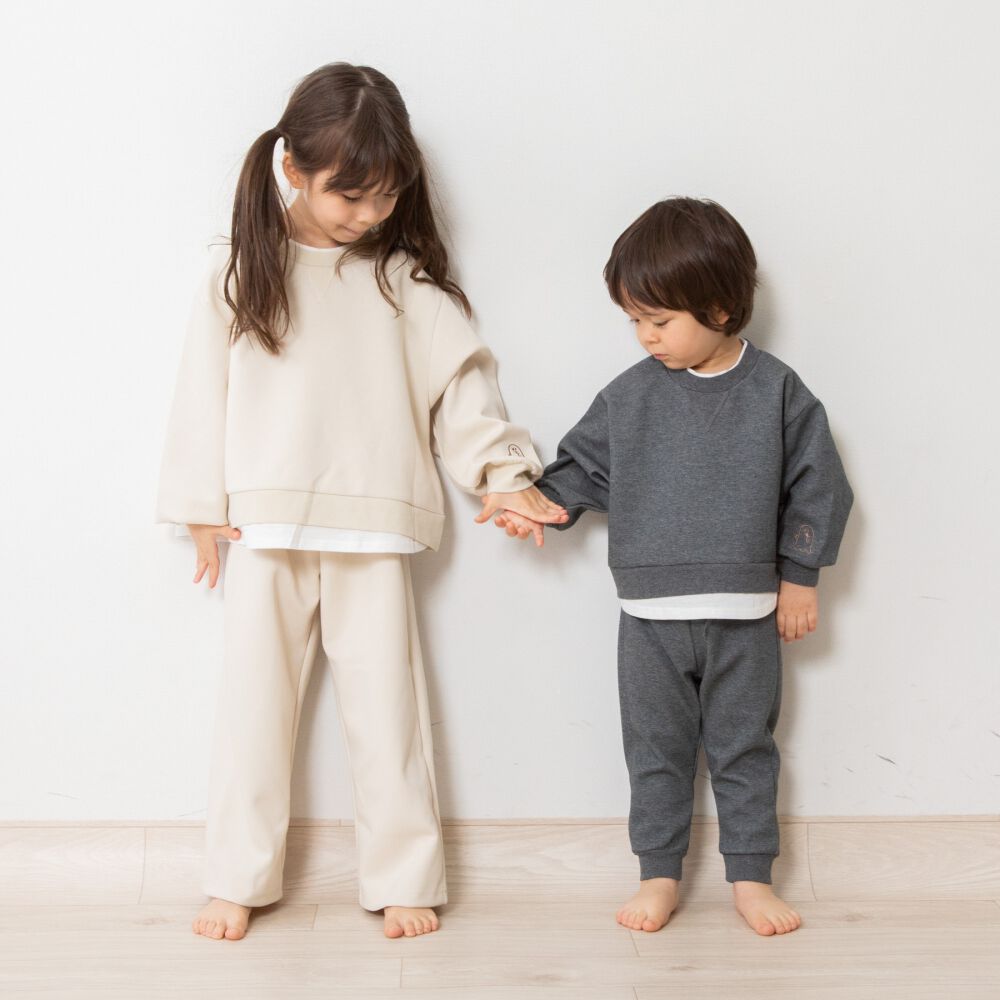 Babies“R”Us×】機能性おばけ ドライスウェット トレーナー ベージュ