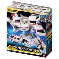 トミカ ジョブレイバー TJBDX ユナイトメディブレイバー 救急車＆ドクターヘリ 合体セット  3歳 4歳 5歳