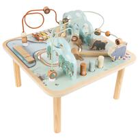 木製どうぶつたちのアクティビティテーブル トイザらス限定 クリスマスプレゼント 2歳 3歳 4歳