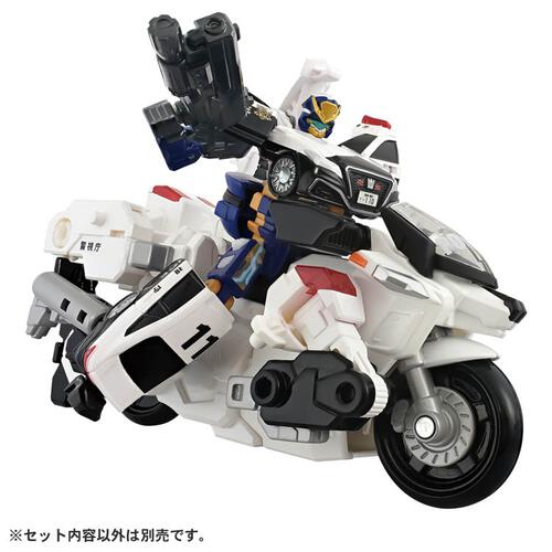 【予約受付商品】トミカ ジョブレイバー TJBDX ライジングポリスブレイバー デカライドアーマー白バイ DXセット【出荷予定日：2026年4月18日】