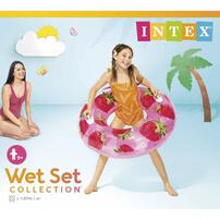 インテックス INTEX フルーツ 浮き輪 107cm 1個（イチゴ/パイナップル/スイカ）【種類ランダム】子供用 キッズ 大人 おしゃれ かわいい フルーツ 大きい