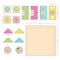 ウッディプッティはじめてのおとつむ