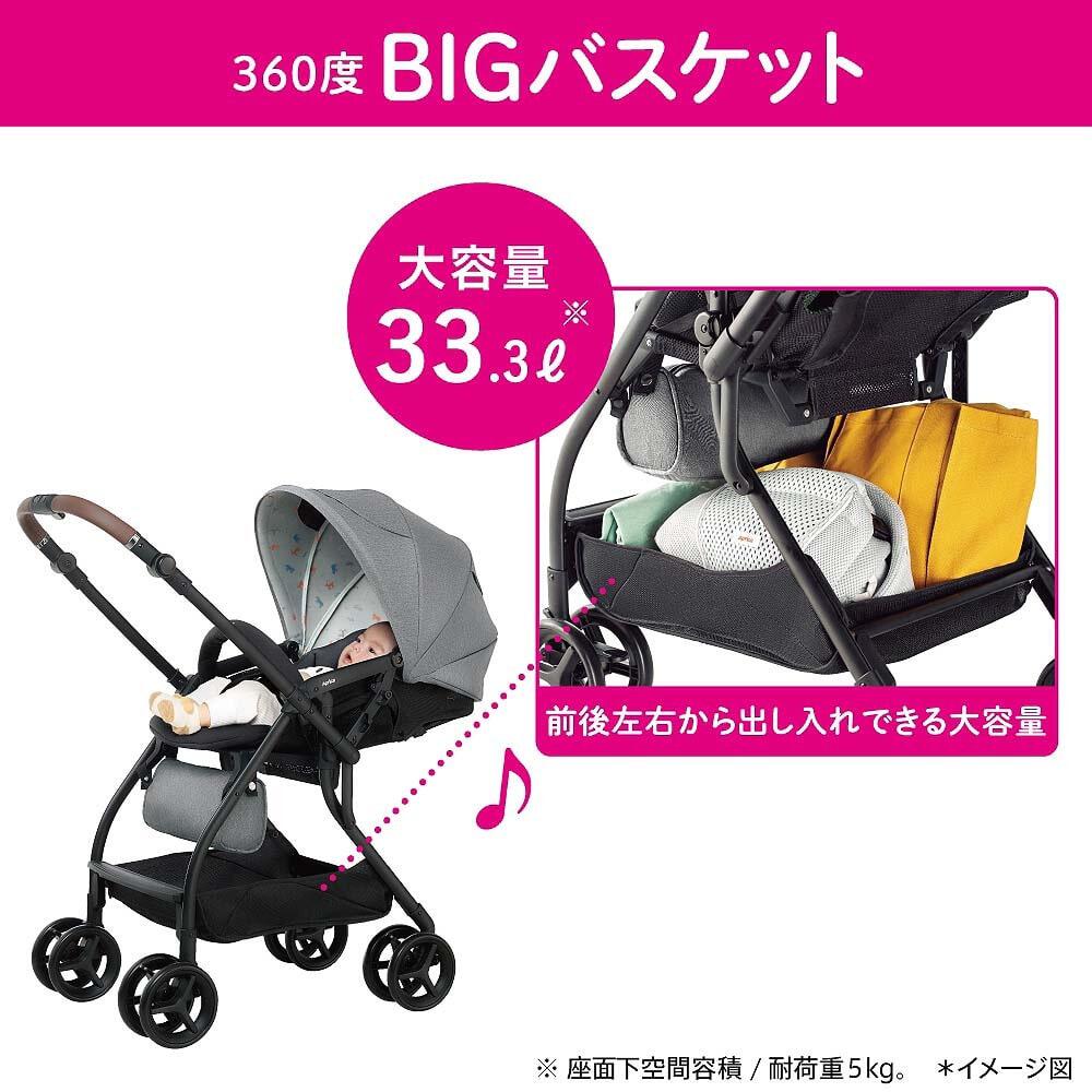Aprica アップリカ ルンルン コンパクト AB Be LIMITED 