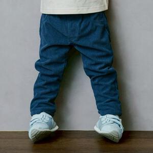 ベビーザらス限定　sophitica デイリーパンツ ストレッチ コーデュロイ(ネイビー&times;80cm)