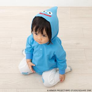 ドラクエベビー＆キッズ レギンス付きボディスーツ スライム(ブルー×約80cm) ベビーザらス限定