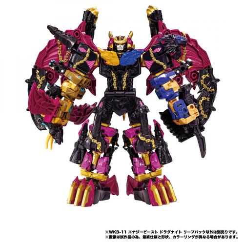 【予約受付商品】トランスフォーマー ワイルドキング WKB-11 エナジービースト ドラグナイト リーフバック【出荷予定日：2026年2月28日】