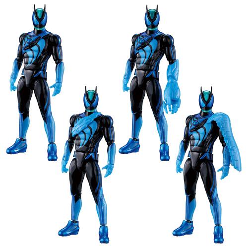 仮面ライダーアクションフィギュア カプセムチェンジコレクション 仮面ライダーゼッツ テクノロムセット クリスマスプレゼント 3歳 4歳 5歳