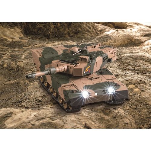 1/28 陸上自衛隊 90式戦車 ラジオコントロール 音が鳴る戦車 軍用車両