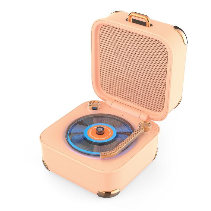 レコードプレーヤー型スピーカー ピンク トイザらス限定 bluetooth