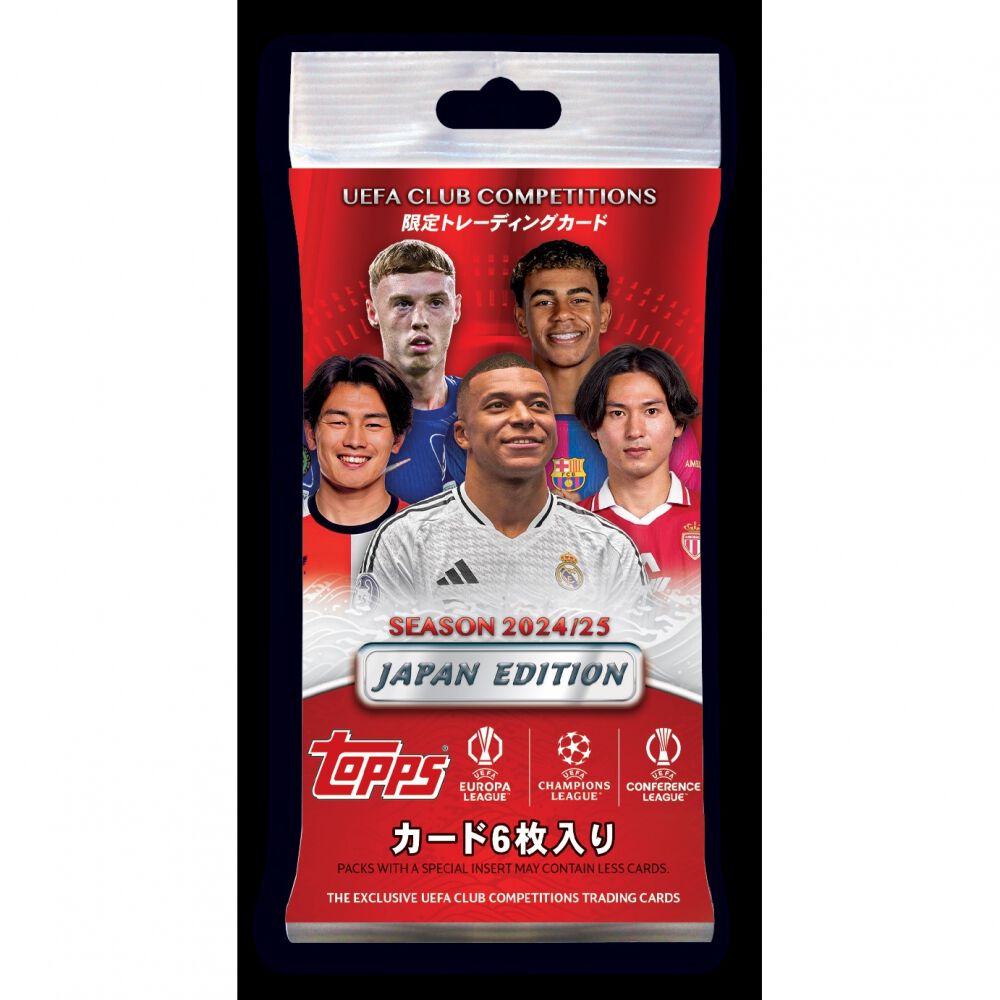 Topps トップス UEFA ジャパンエディション 2025 パック | おもちゃ