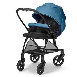 Pigeon ピジョン   ランフィ RB3 (マルトブルー) A型ベビーカー 限定カラー 両対面式  オート4輪 小回りシングルタイヤ  1ヶ月～3歳頃対応 ベビーザらス限定