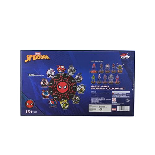 ZD TOYS 4インチ スパイダーマンシリーズセット