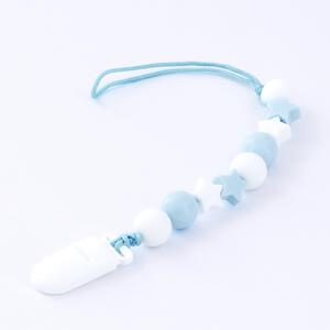 dear BABY ディアベビー スター＆ボール おしゃぶり＆トイホルダー (ベビーブルー) ベビーザらス限定