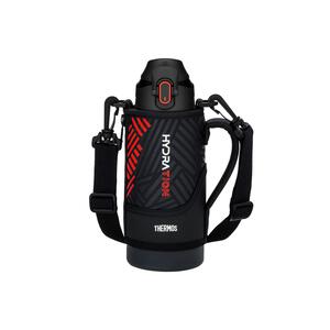 真空断熱スポーツボトル 800ml ブラックオレンジ｜サーモス 水筒 キッズ