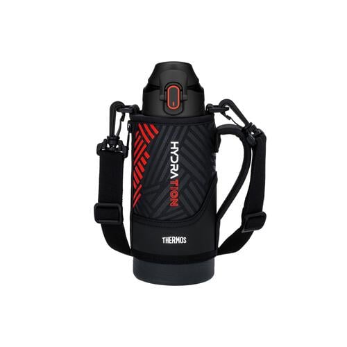 真空断熱スポーツボトル 800ml ブラックオレンジ｜サーモス 水筒 キッズ