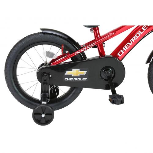 16インチ 身長100cm～ 子供用自転車 シボレーキッズ レッド CHEVROLET KIDS16GLOW2‐TZ レッド 補助輪付き自転車トイザらス限定 4歳
